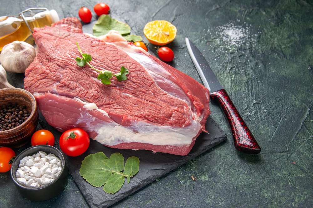 Premium halal beef cuts